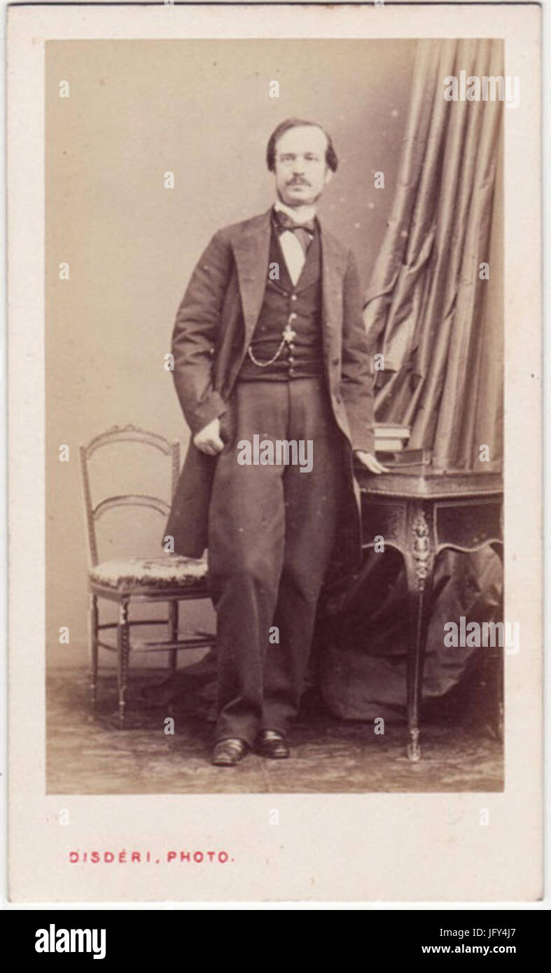 Disderi, Adolphe Eugène (1810-1890) - Urbano Rattazzi (1808-1873) Stockfoto