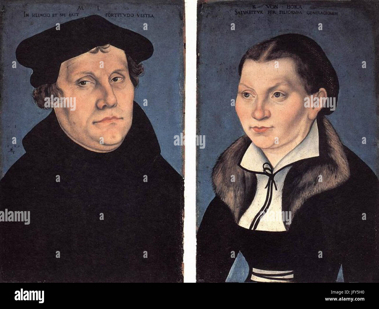 Lucas Cranach 28I29 - Martin Luther Und Katharina Von Bora - Museo ...