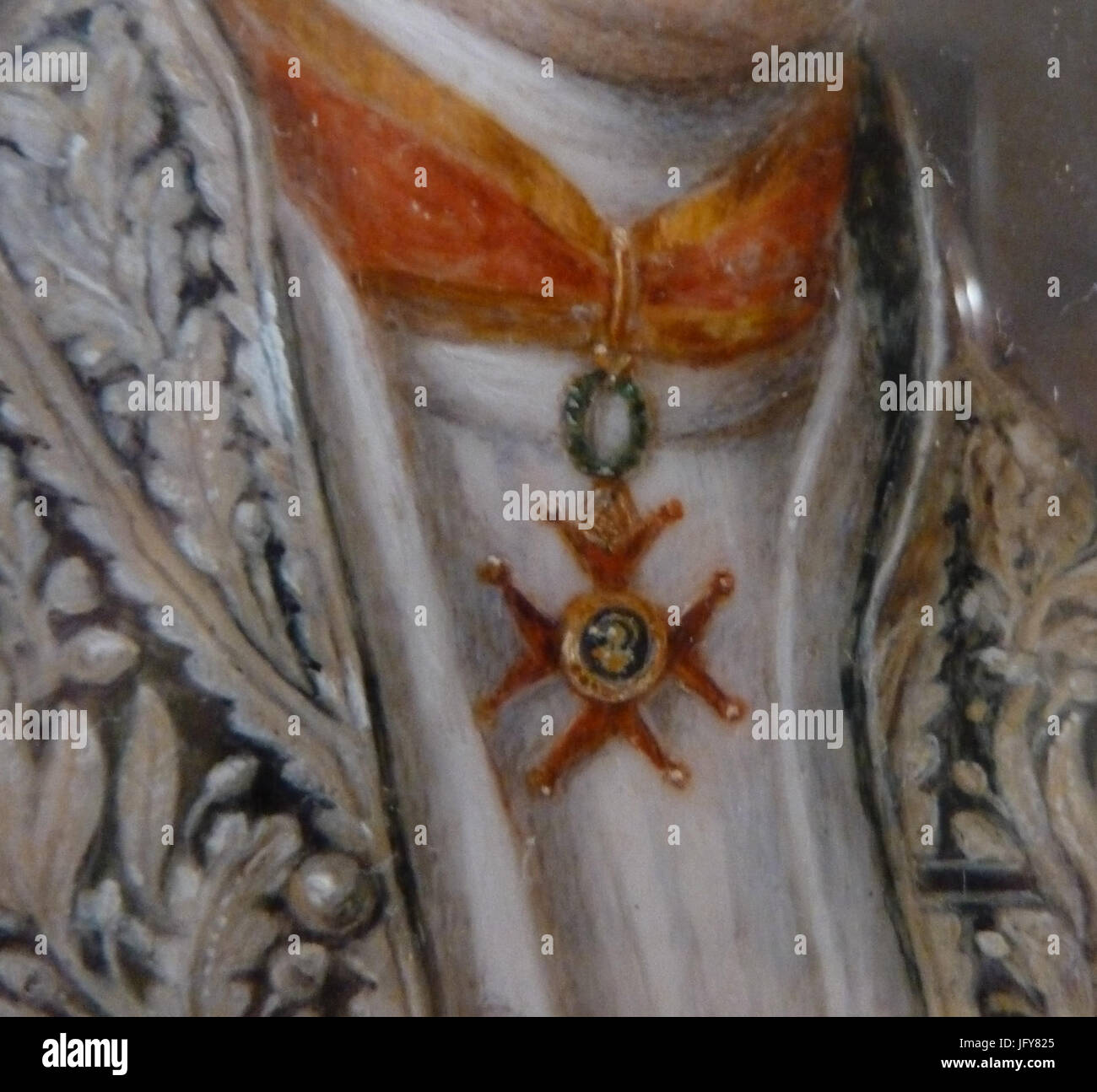 Croix d ' un Ordre de Chevalerie À Bezeichner Stockfoto