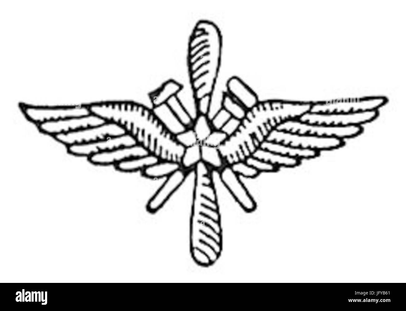 Emblema Tehnikov rkka Stockfoto