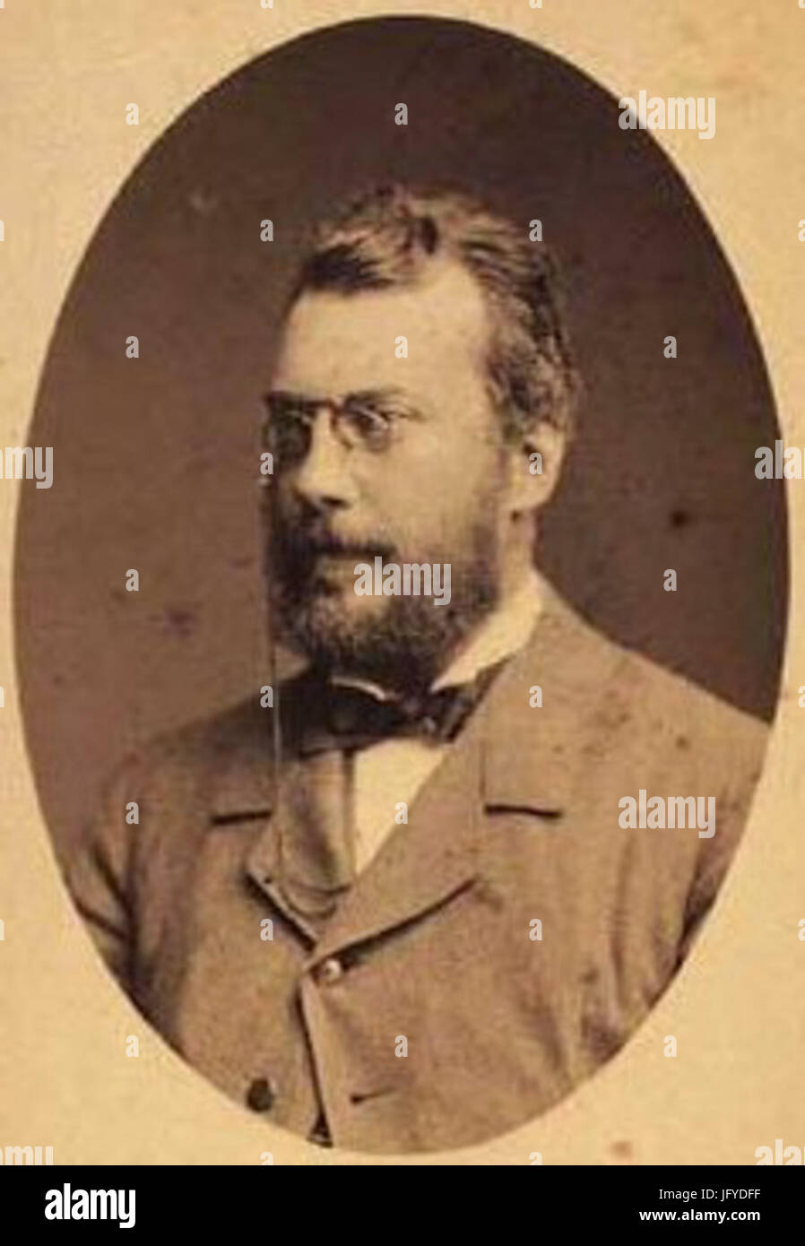 Erik Pontoppidans 1847-1919 von Hansen 26 Weller Stockfoto