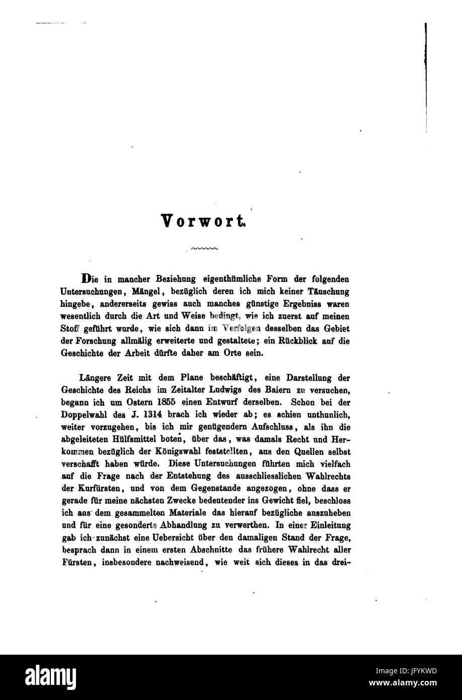 Ficker Vom Reichsfürstenstande 005 Stockfoto