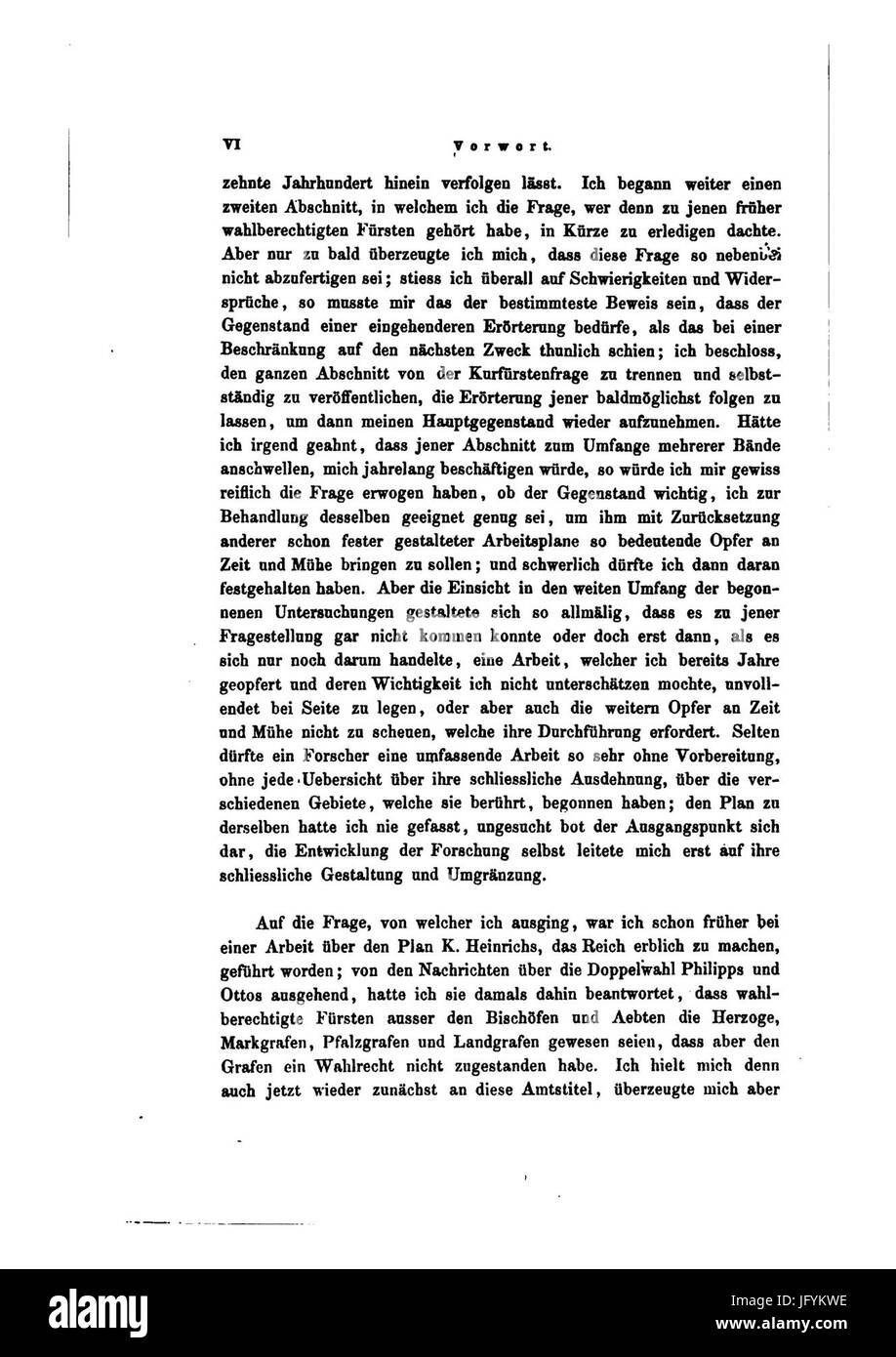 Ficker Vom Reichsfürstenstande 006 Stockfoto