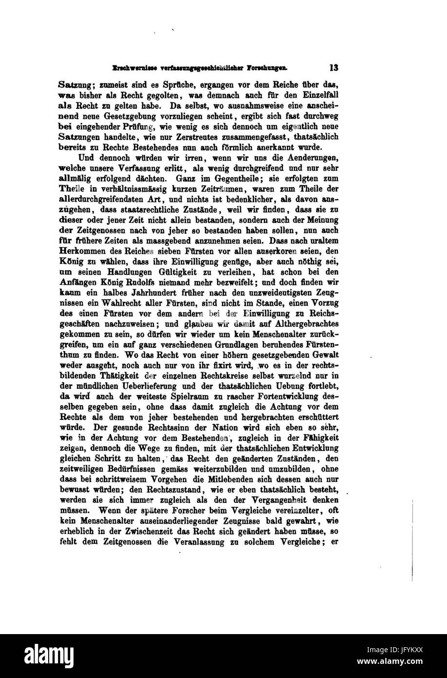 Ficker Vom Reichsfürstenstande 041 Stockfoto