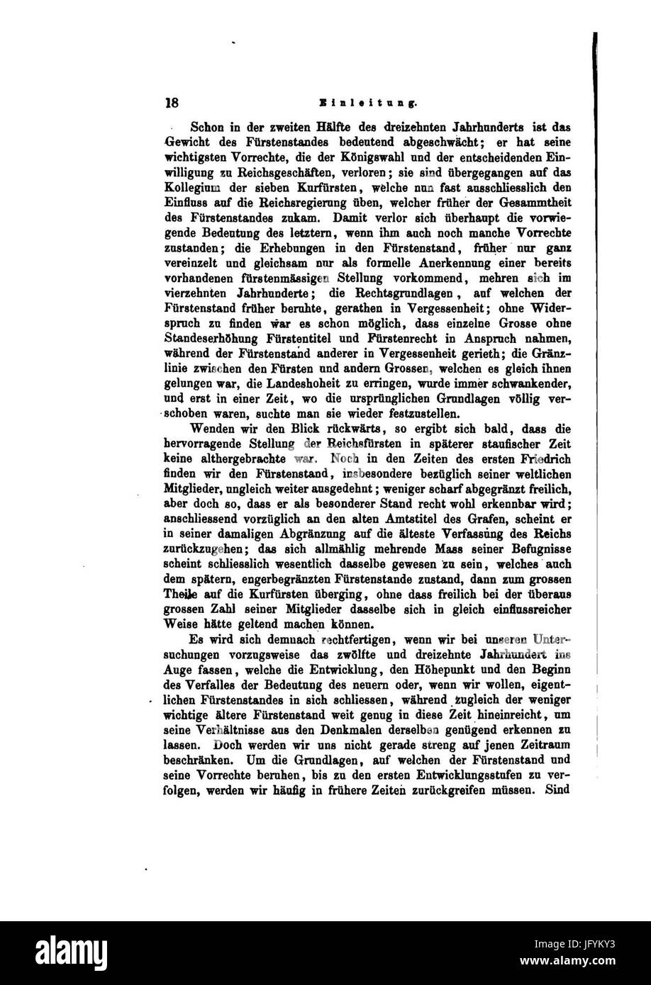Ficker Vom Reichsfürstenstande 046 Stockfoto
