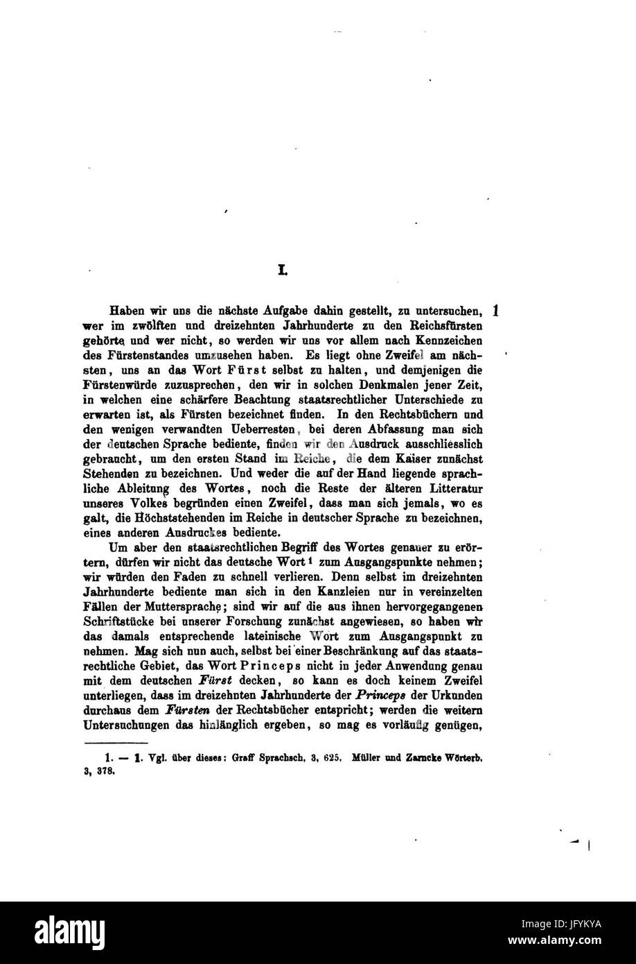 Ficker Vom Reichsfürstenstande 051 Stockfoto