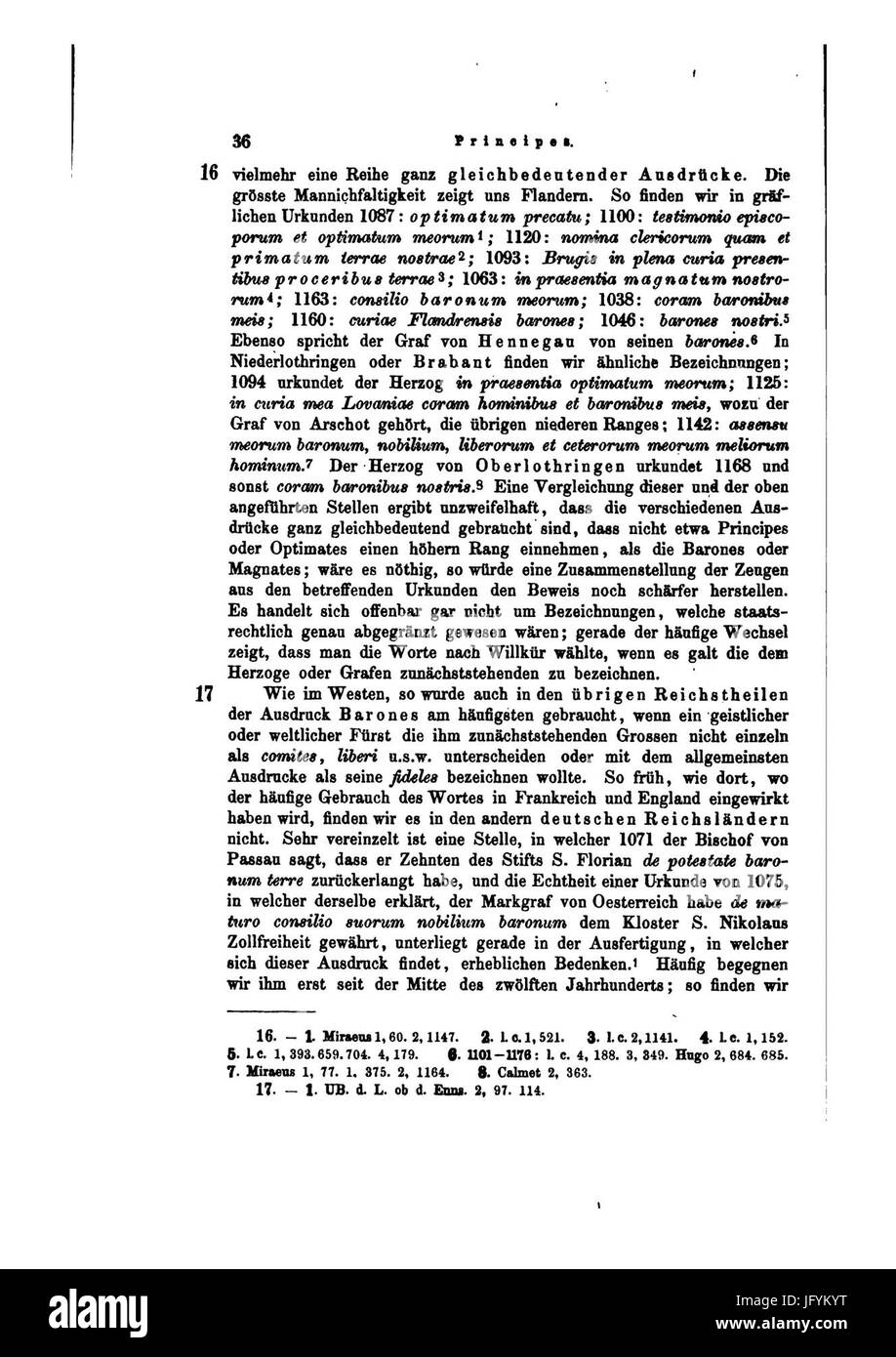 Ficker Vom Reichsfürstenstande 064 Stockfoto