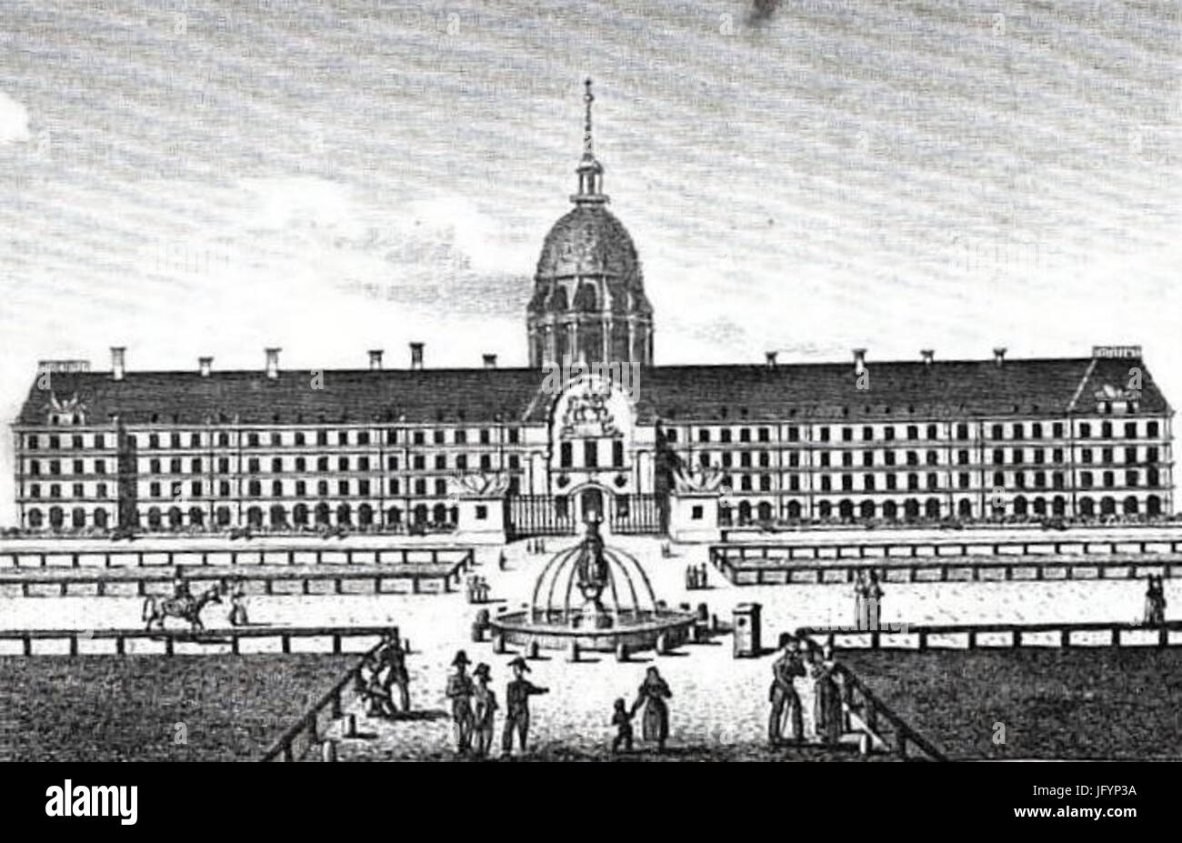 Fontaine des Invalides 28Restauration29 Stockfoto