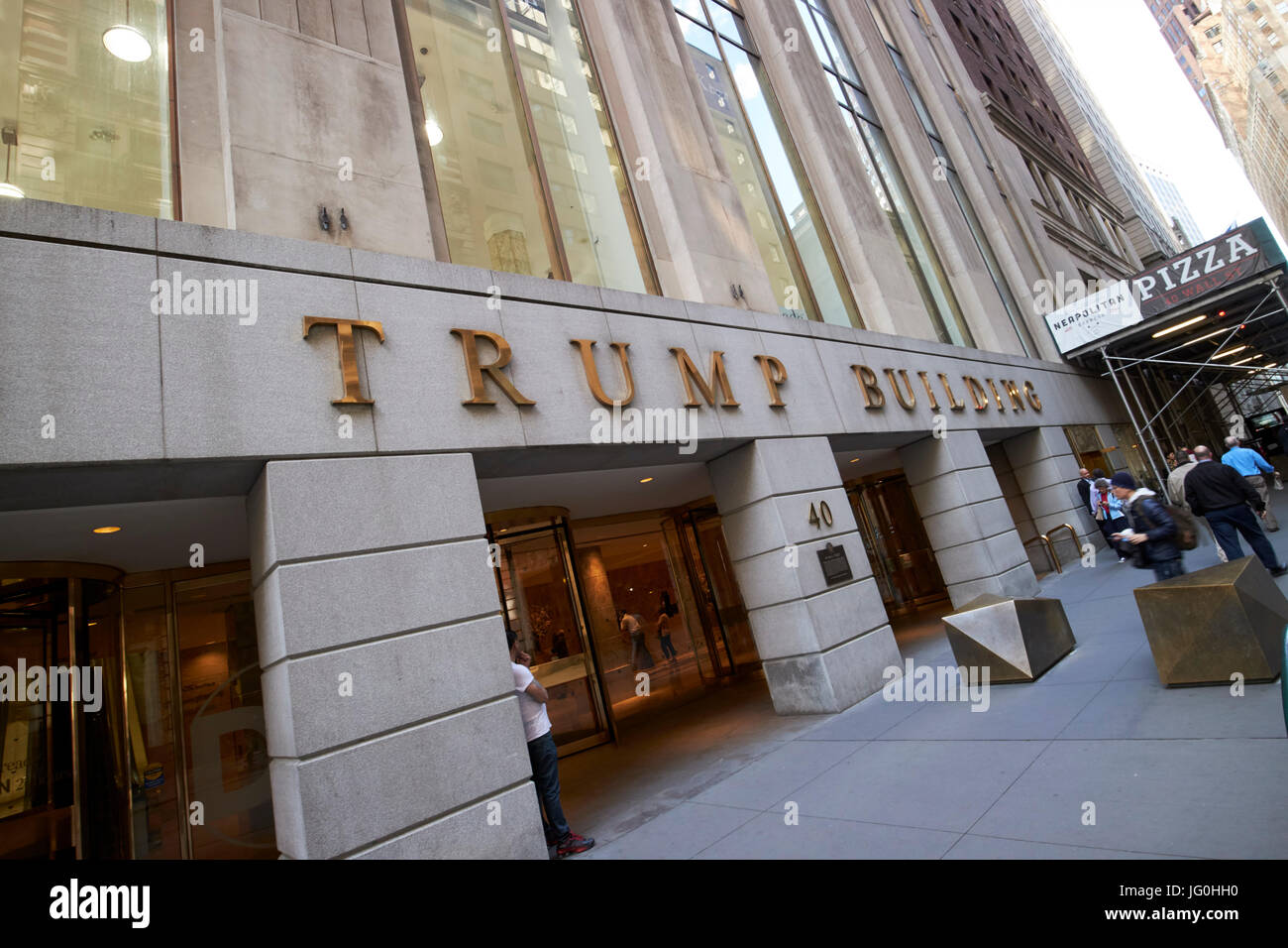 40 Wallstreet die Trump building New York City USA Stockfoto