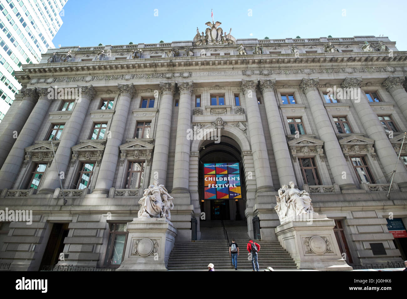 Nationales Museum der amerikanischen Indianer Alexander Hamilton Zollhaus New York City USA Stockfoto