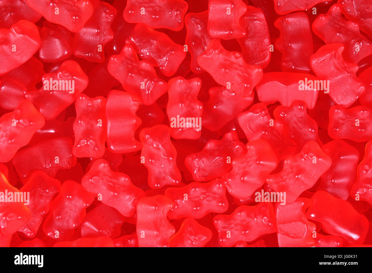 Süßigkeiten Gummibärchen Stockfoto