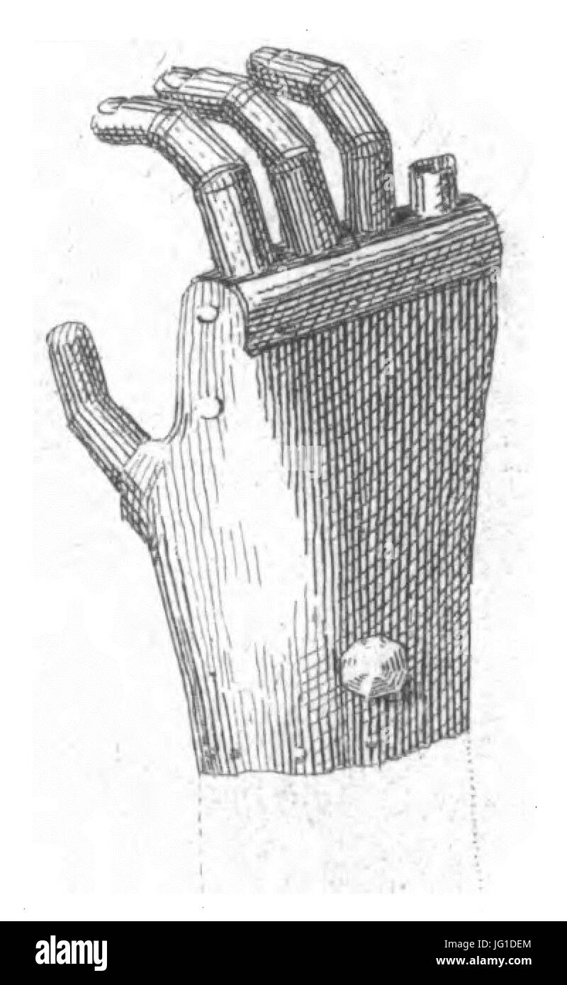 Götz von Berlichingen - Ersthand Stockfoto