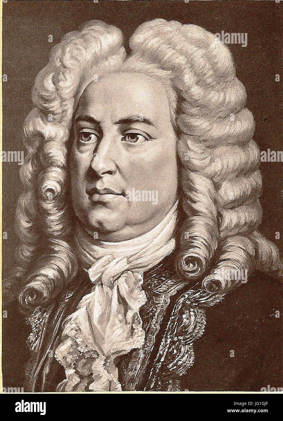 Georg Friedrich Händel (1) Stockfoto