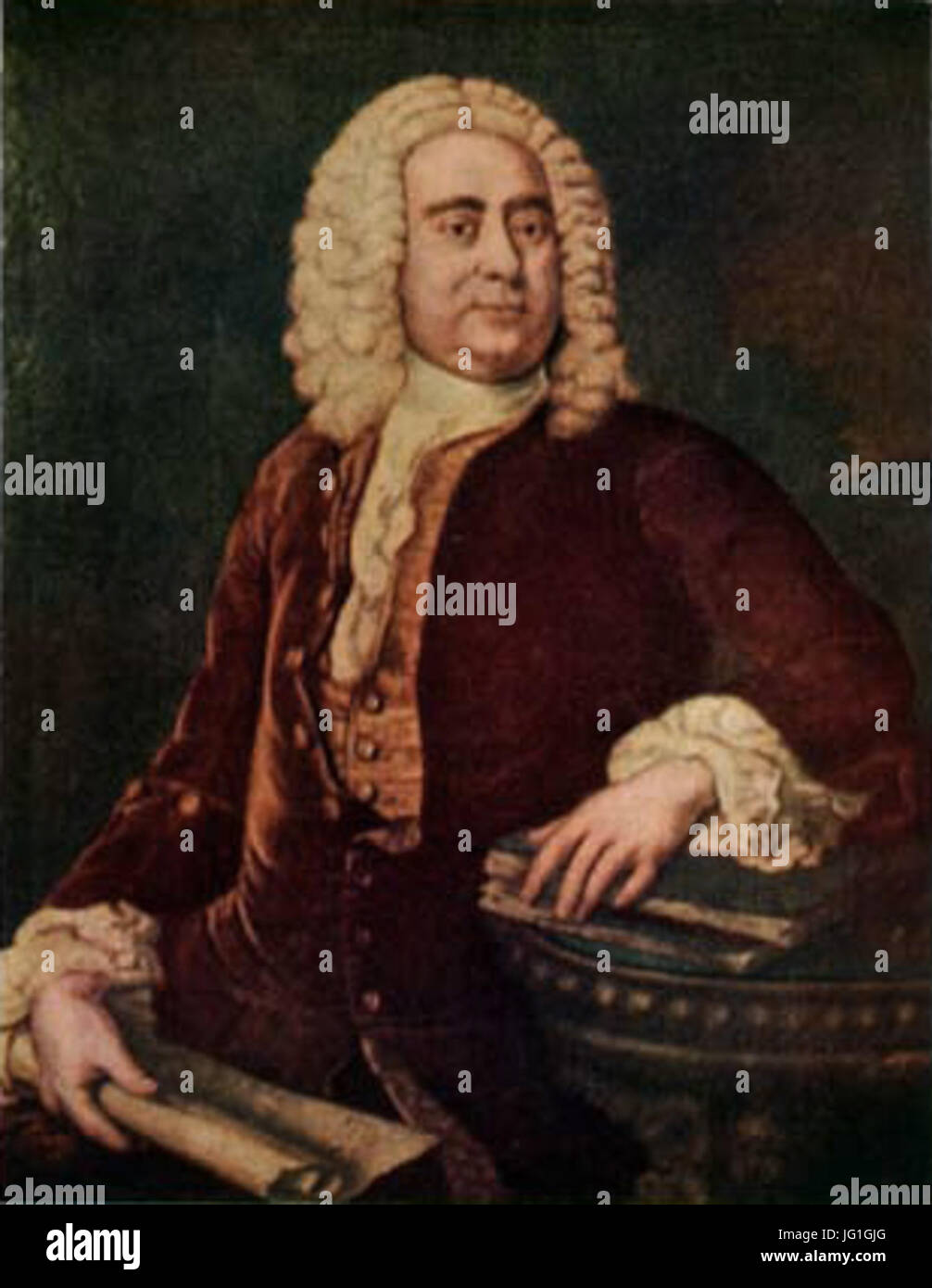 Georg Friedrich Händel 4 Stockfoto