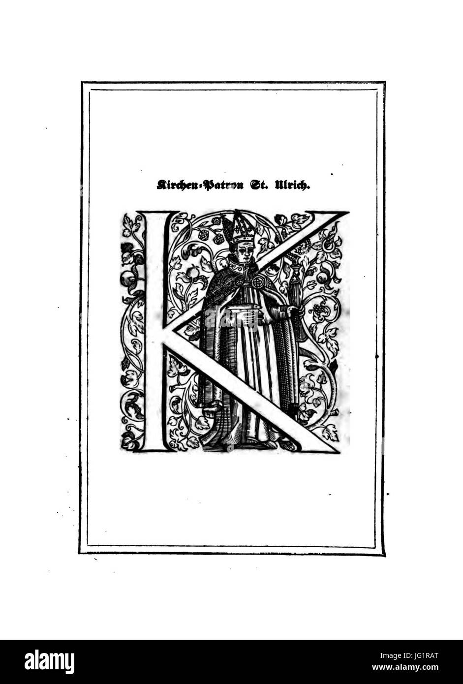 De-Augsburg ältesten Druckdenkmale 129 Stockfoto