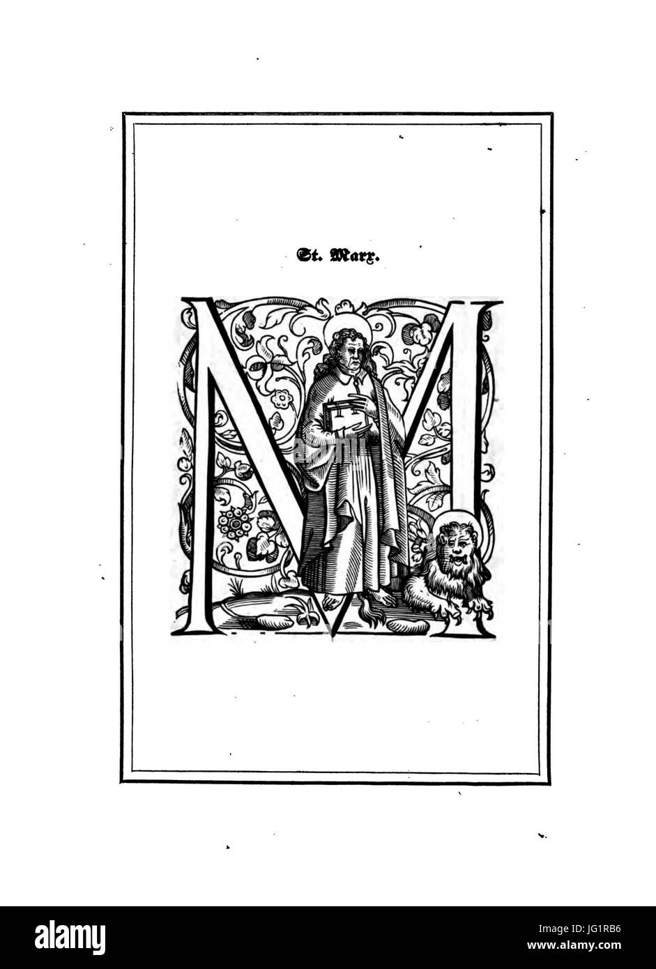 De-Augsburg ältesten Druckdenkmale 137 Stockfoto