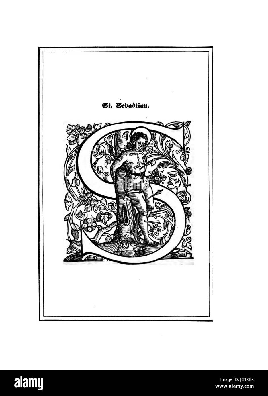 De-Augsburg ältesten Druckdenkmale 155 Stockfoto