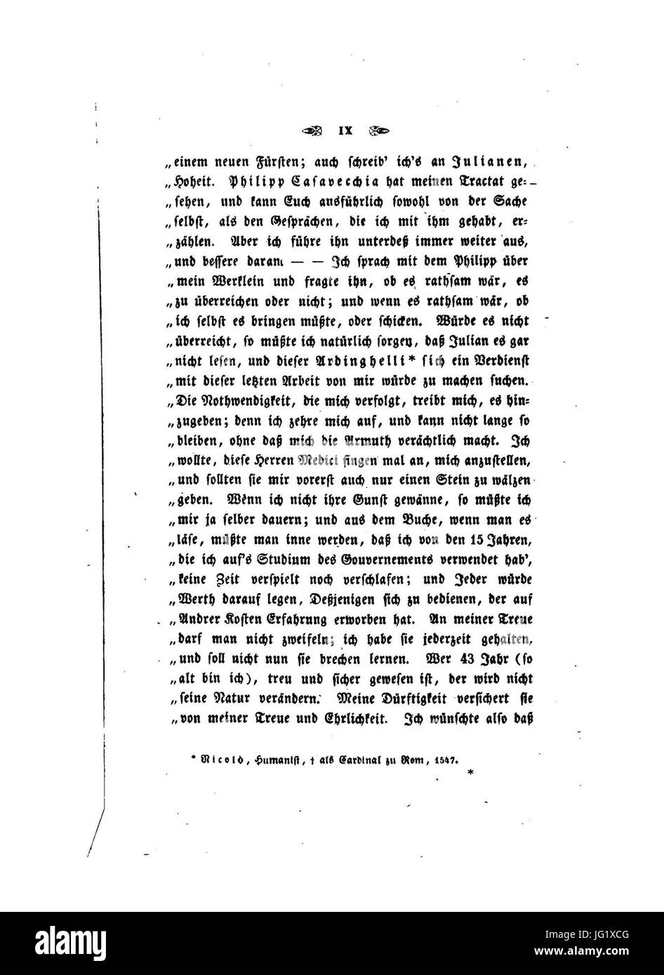 Der Fürst (Machiavelli Regis) 015 Stockfoto