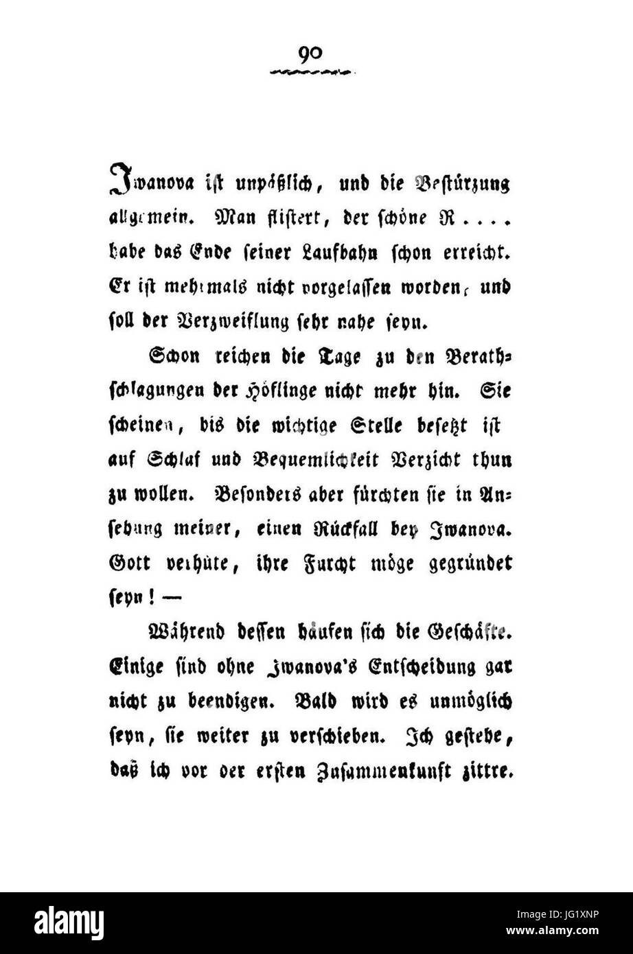 Der Günstling (Fischer CA) 090 Stockfoto