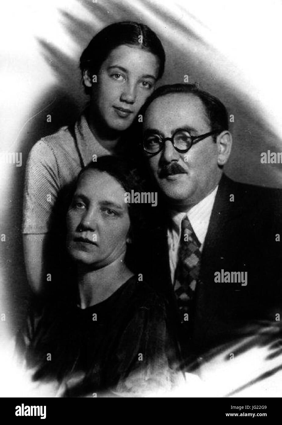 Imre Nagy und seine Familie 8193829 Stockfoto
