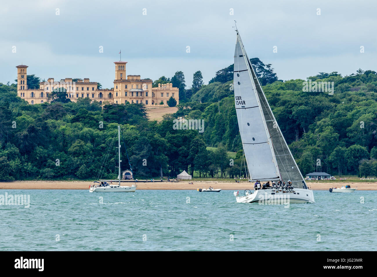 IOW Runde Insel 2017 - Belladonna Stockfoto