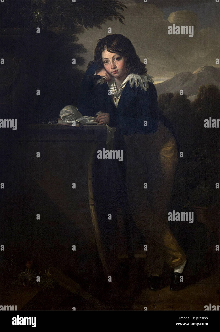 Ireniej Kleafas Aginski. D086D180D18DD0BDD0B5D0B9 D09AD0BBD0B5D0B0D184D0B0D181 D090D0B3D196D0BDD181D0BAD196 (F.-X. Fabre, XIX) Stockfoto