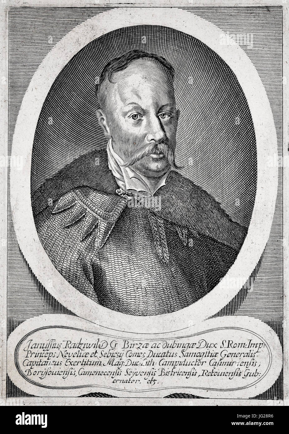 JanuC5A1 Radzivił. D0AFD0BDD183D188 D0A0D0B0D0B4D0B7D196D0B2D196D0BB (1650) Stockfoto