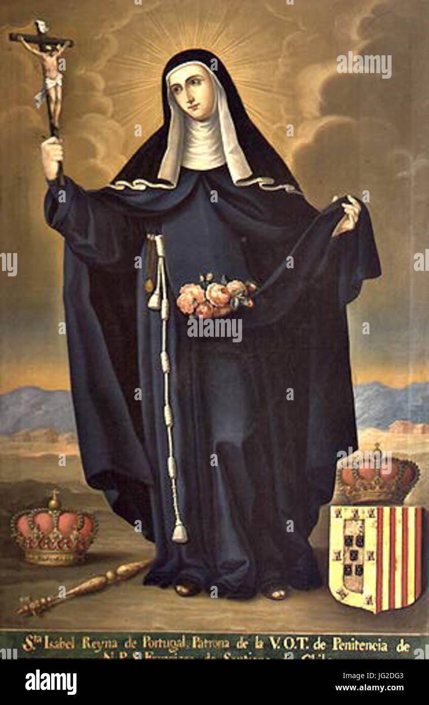 José Gil de Castro Isabel portugal Stockfoto