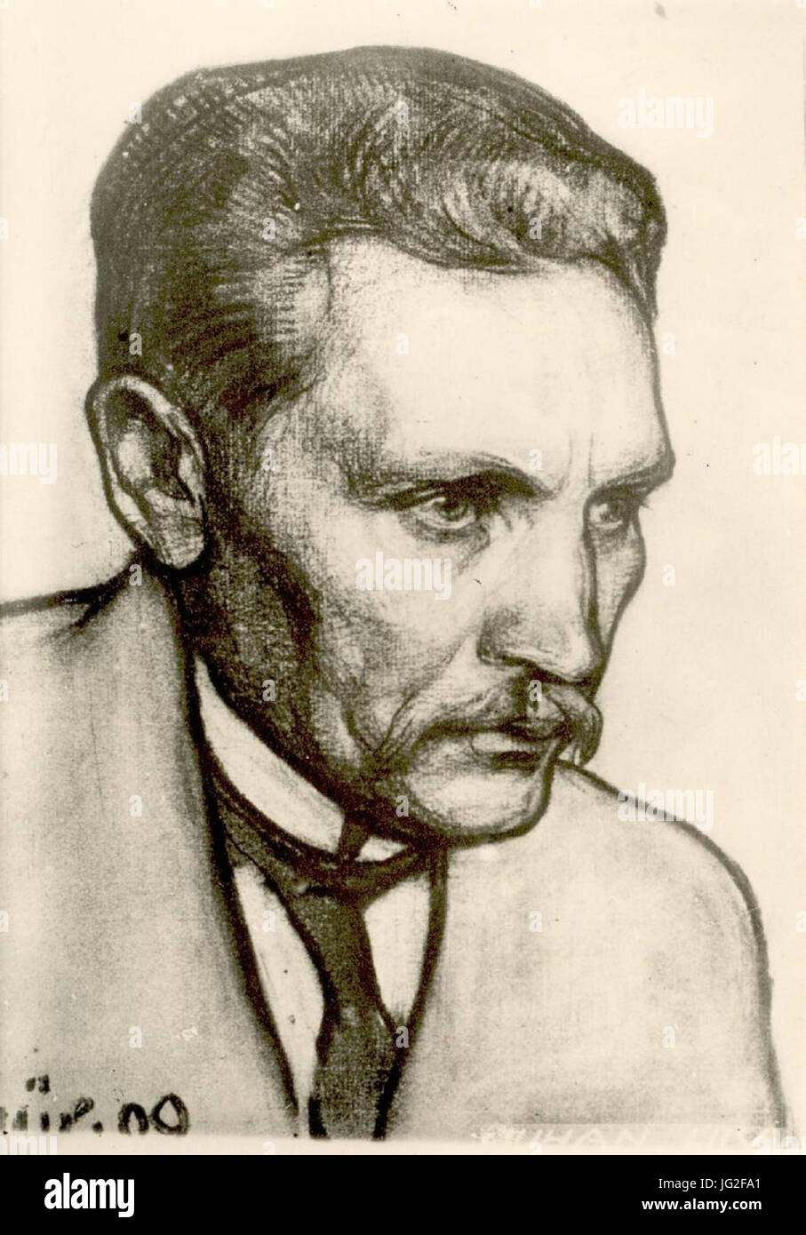 Juhan Liiv - Nikolai Triik 1909 Stockfoto