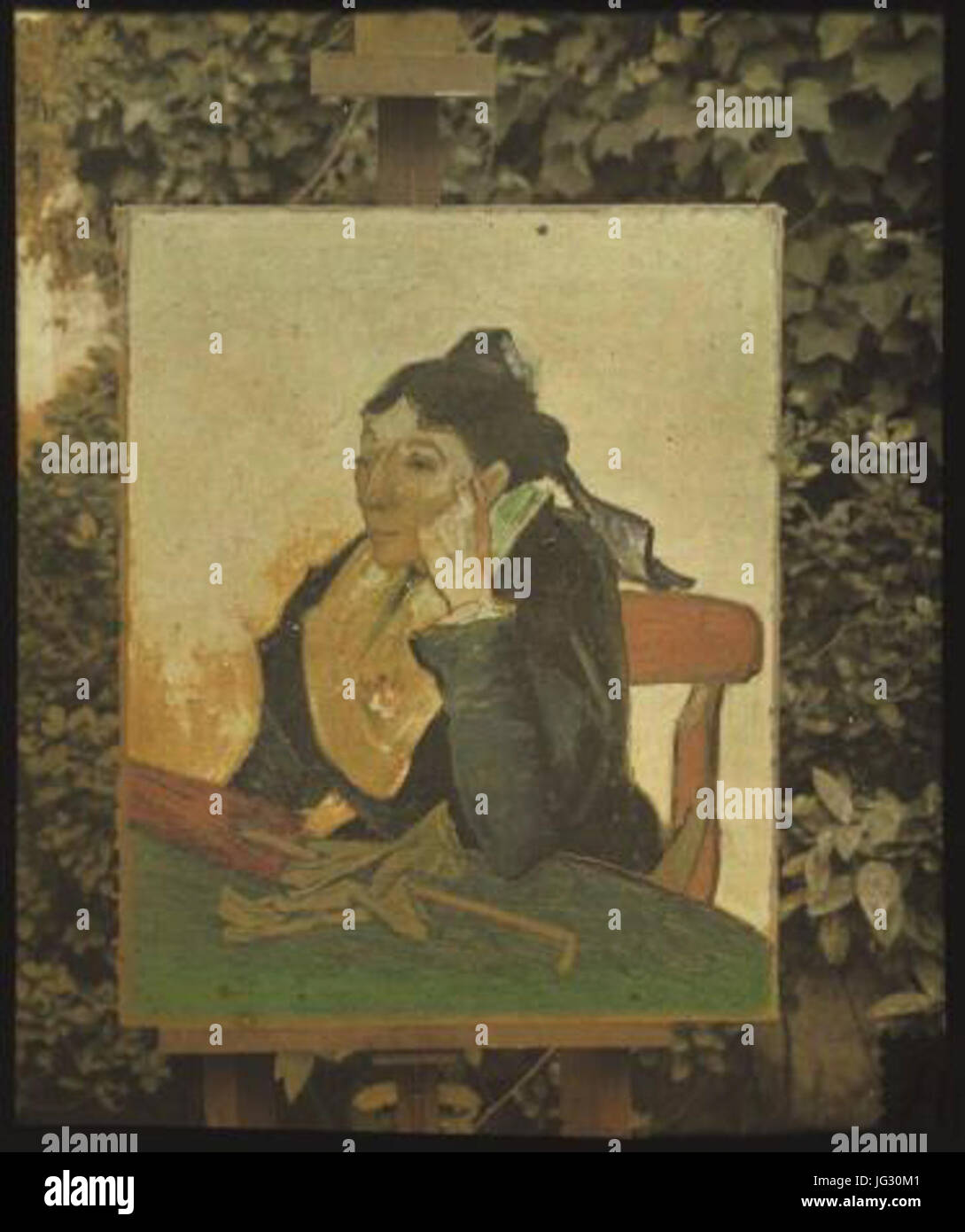 L Arlésienne Madame Giroux Van Gogh Foto Eugène Druet Stockfoto