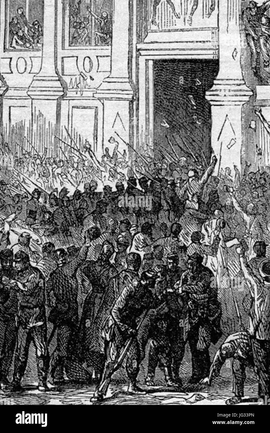 Le 31 Oktober 1870 Stockfoto