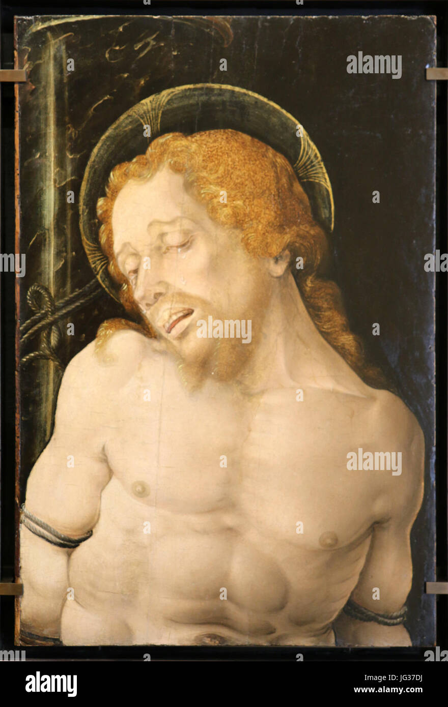 Liberale da Verona - Le Christ À la colonne Stockfoto