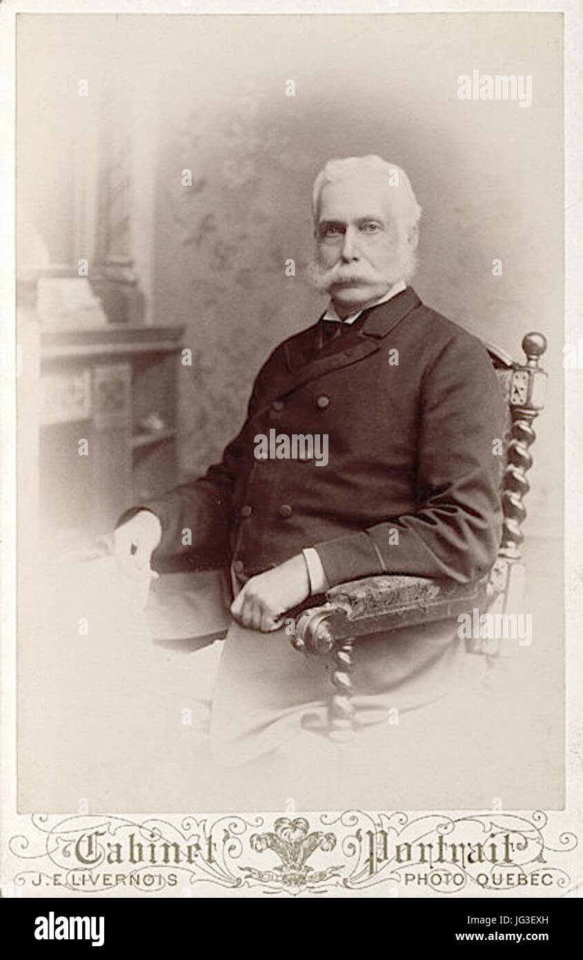 Henri-Gustave Joly de Lotbinière Stockfoto