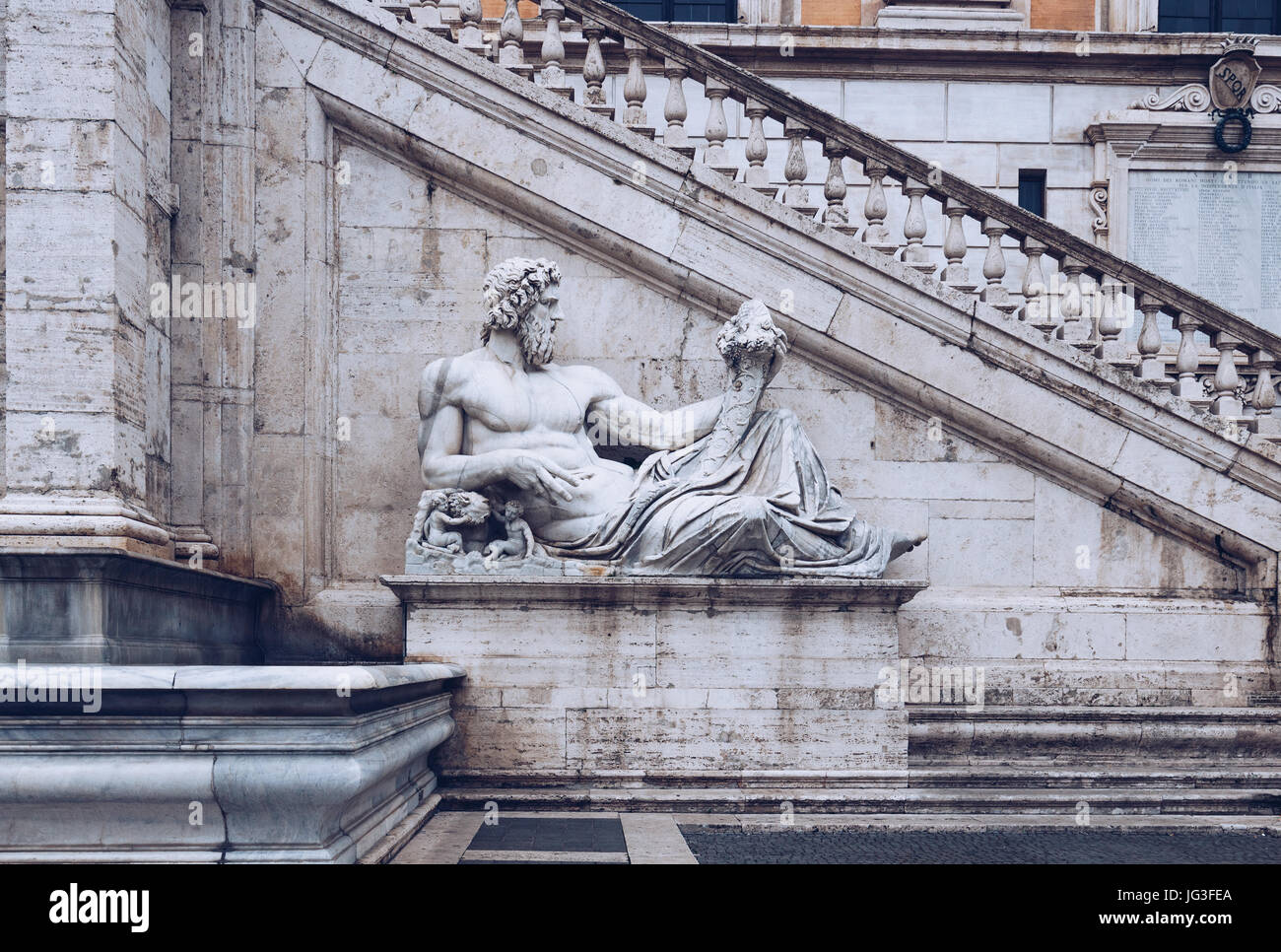 Senatorpalast palazzo senatorio -Fotos und -Bildmaterial in hoher ...