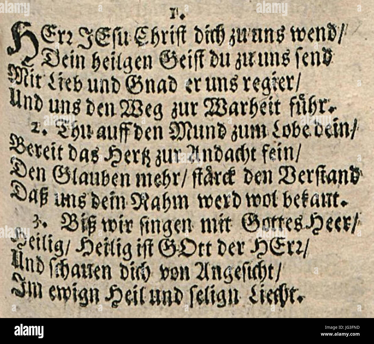 Herr Jesu Christ Dich Zu Uns wend 28166829 Stockfoto