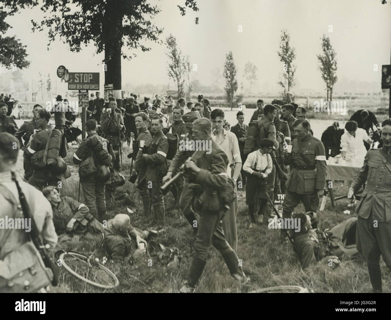 Het Distanziertheit van Het 2e Regiment Veldartillerie Deltacup gegenwärtige j.c. Apeldoor - F40729 - KNBLO Stockfoto