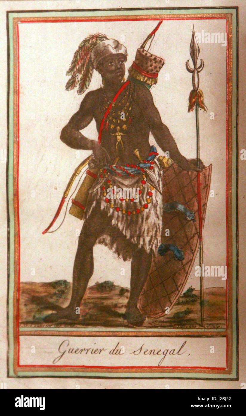 Hommes Femmes et Scènes du Sénégal-Jacques Grasset de Saint Sauveur mg 8497 Stockfoto