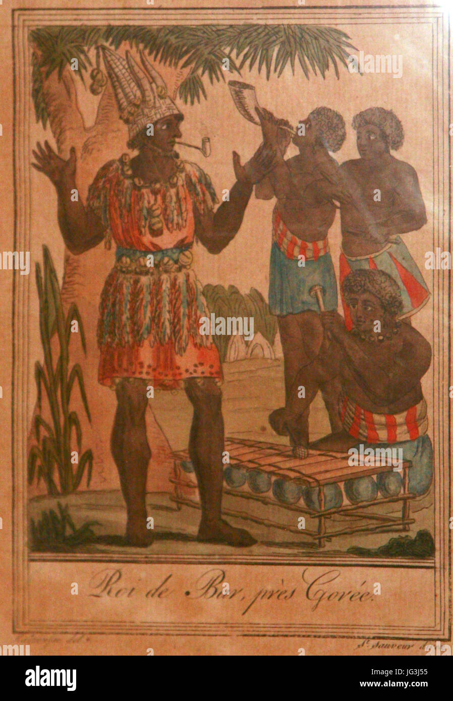 Hommes Femmes et Scènes du Sénégal-Jacques Grasset de Saint Sauveur mg 8499 Stockfoto