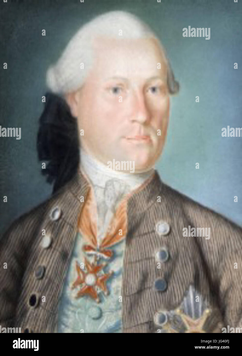 Ludwig Fürst von Nassau-Saarbrücken Stockfoto