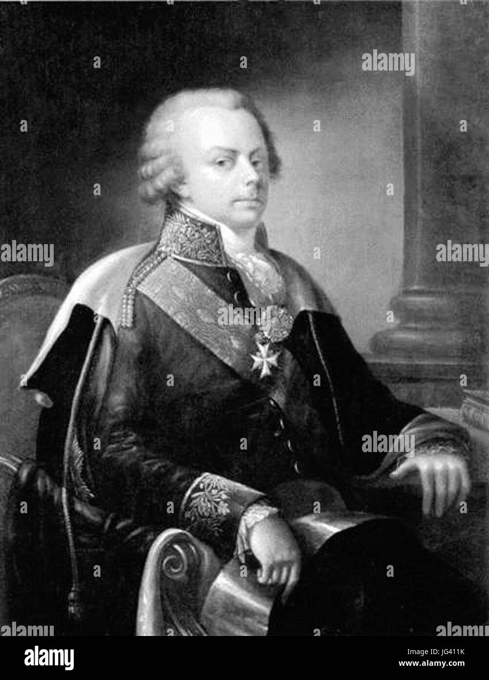 N.B.Yusupov von G.I.Novikov 2819-c Arkhangelskoe29 Stockfoto