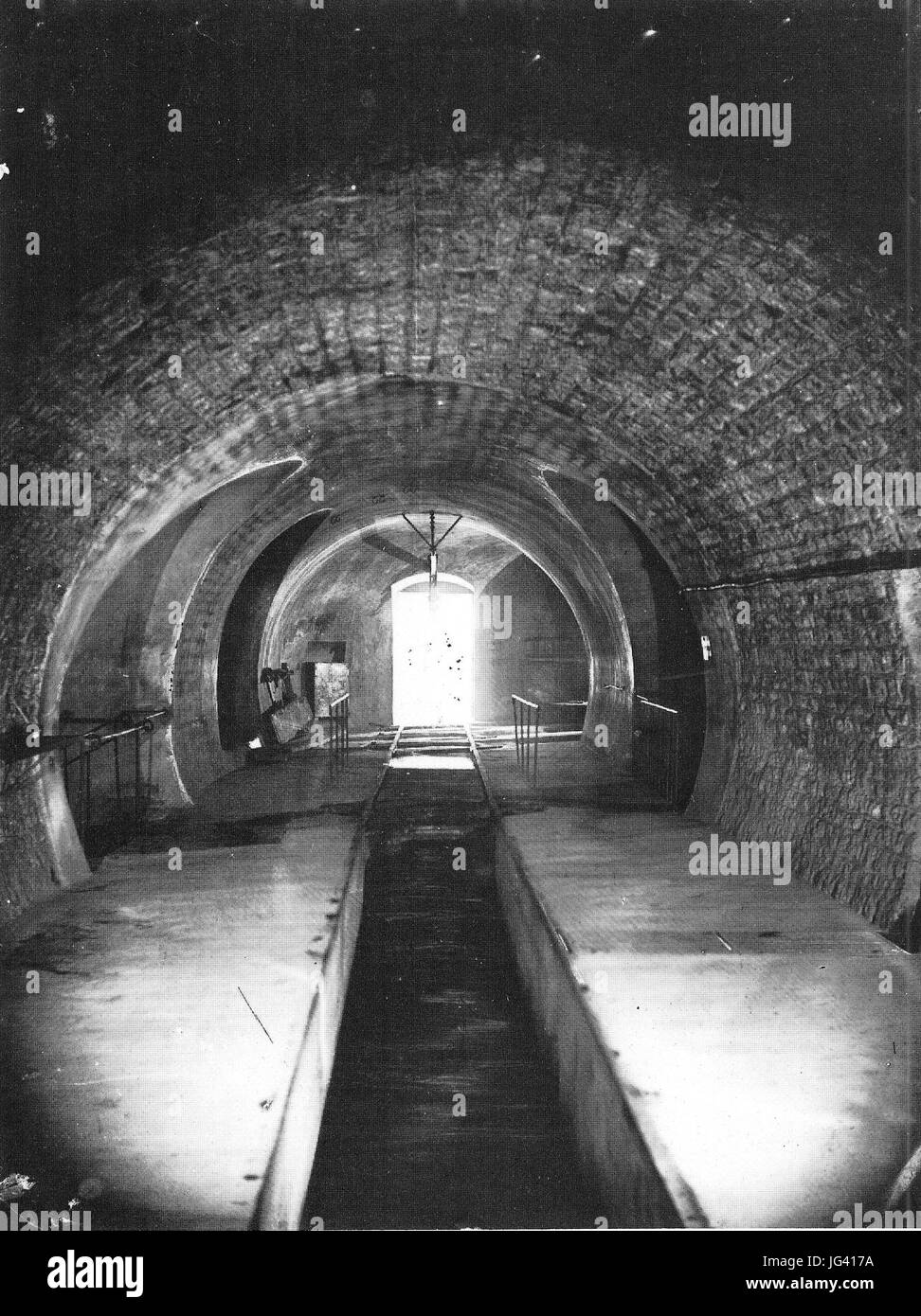 Nadar - Égouts de Paris - NPS 86 Stockfoto