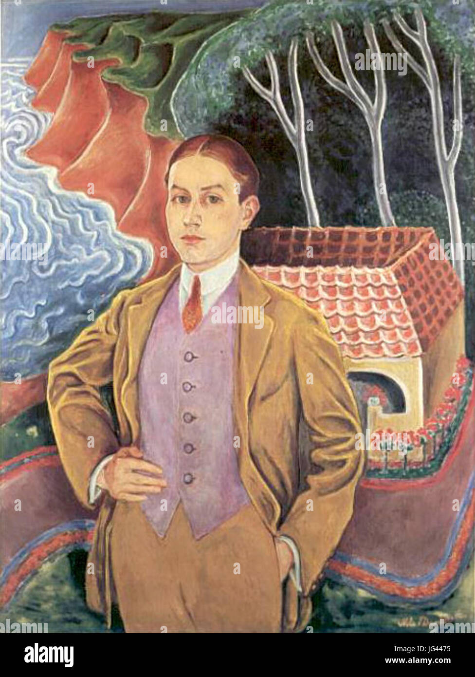 Nils Dardel Rolf de Maré Stockfoto