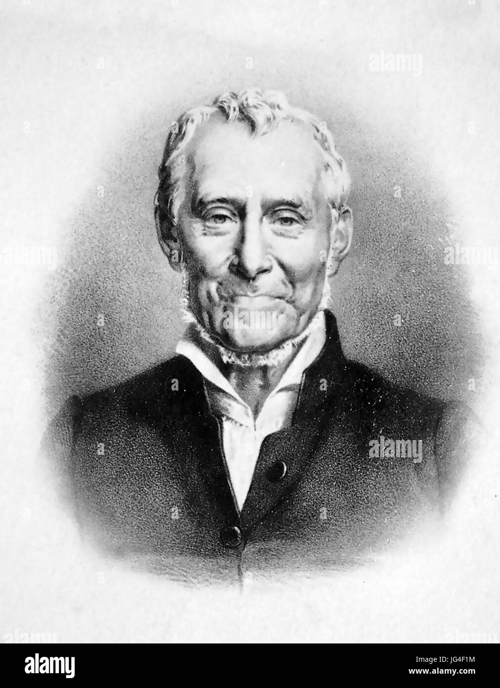 ERNST MORITZ ARNDT (1769-1860), deutscher Dichter und Schriftsteller Stockfotografie - Alamy
