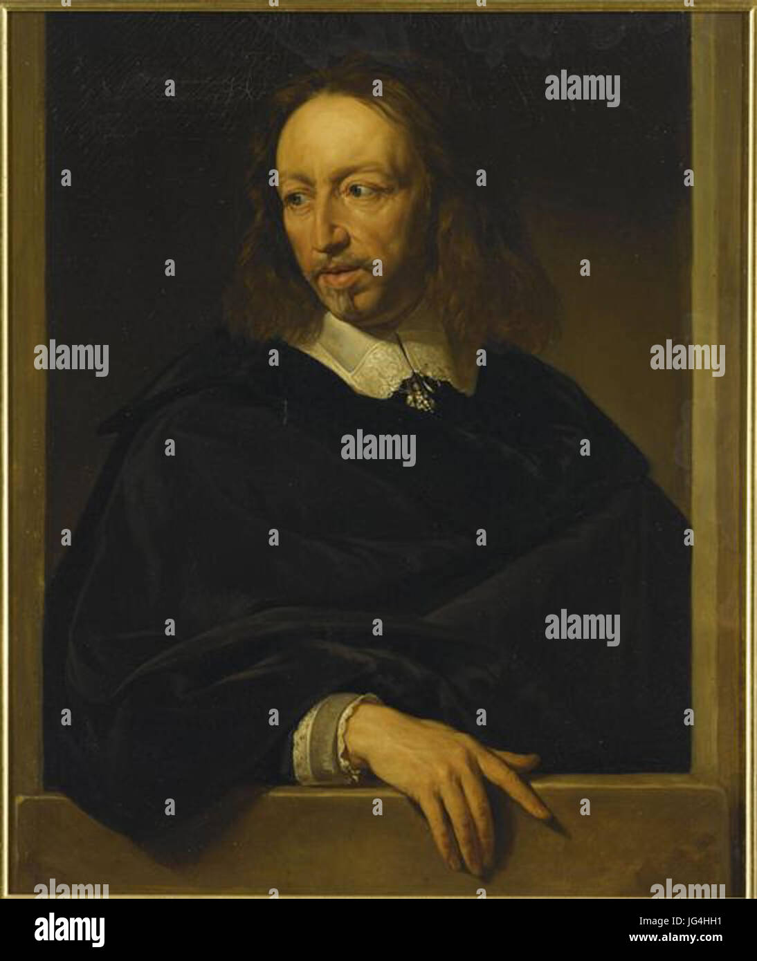 Pierre-Adolphe Badin - Charles Coiffier, Baron d Orvilliers (Porträt Présumé) Stockfoto