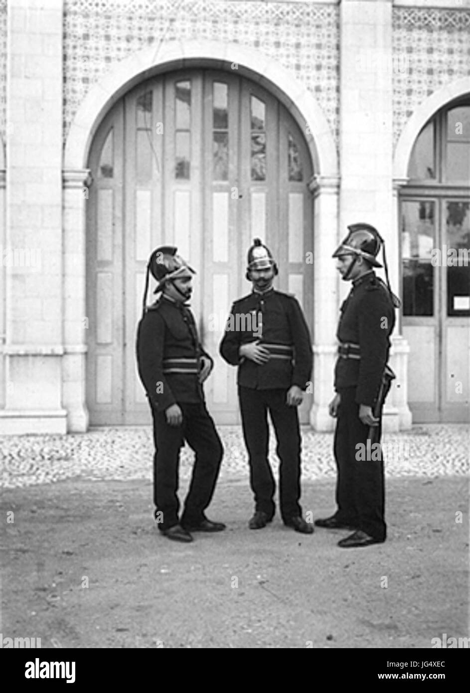 Pompiers de Portugal 28Ch.-FL. 111-176629 Stockfoto