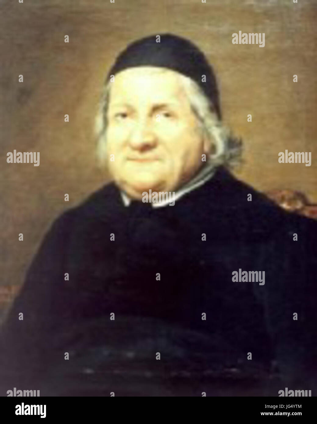 Porträt du Frère Dominique Salhorgne 12e Supérieur Général De La Congrégation De La Mission Stockfoto