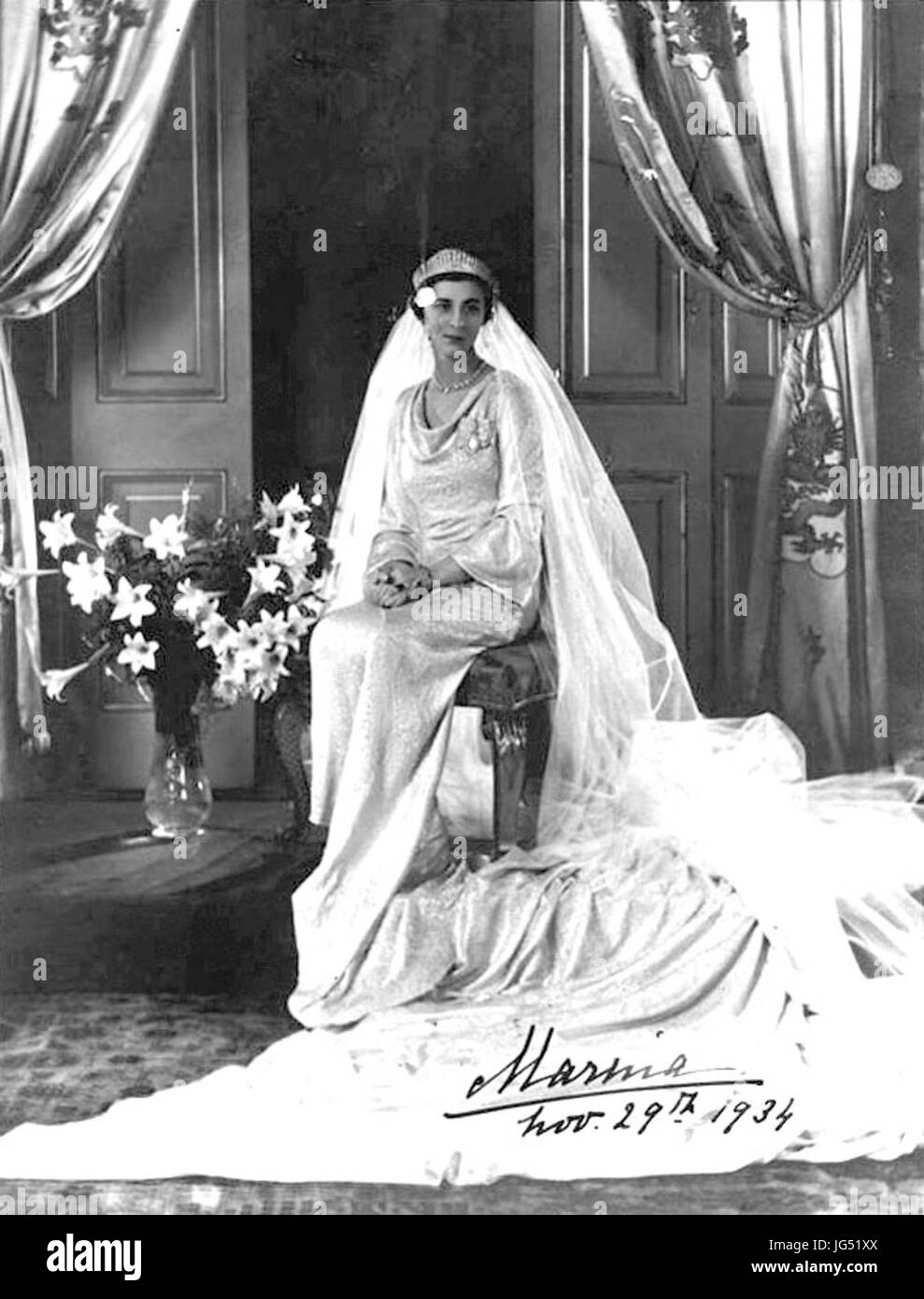 Prinzessin Marina 1934 Stockfoto