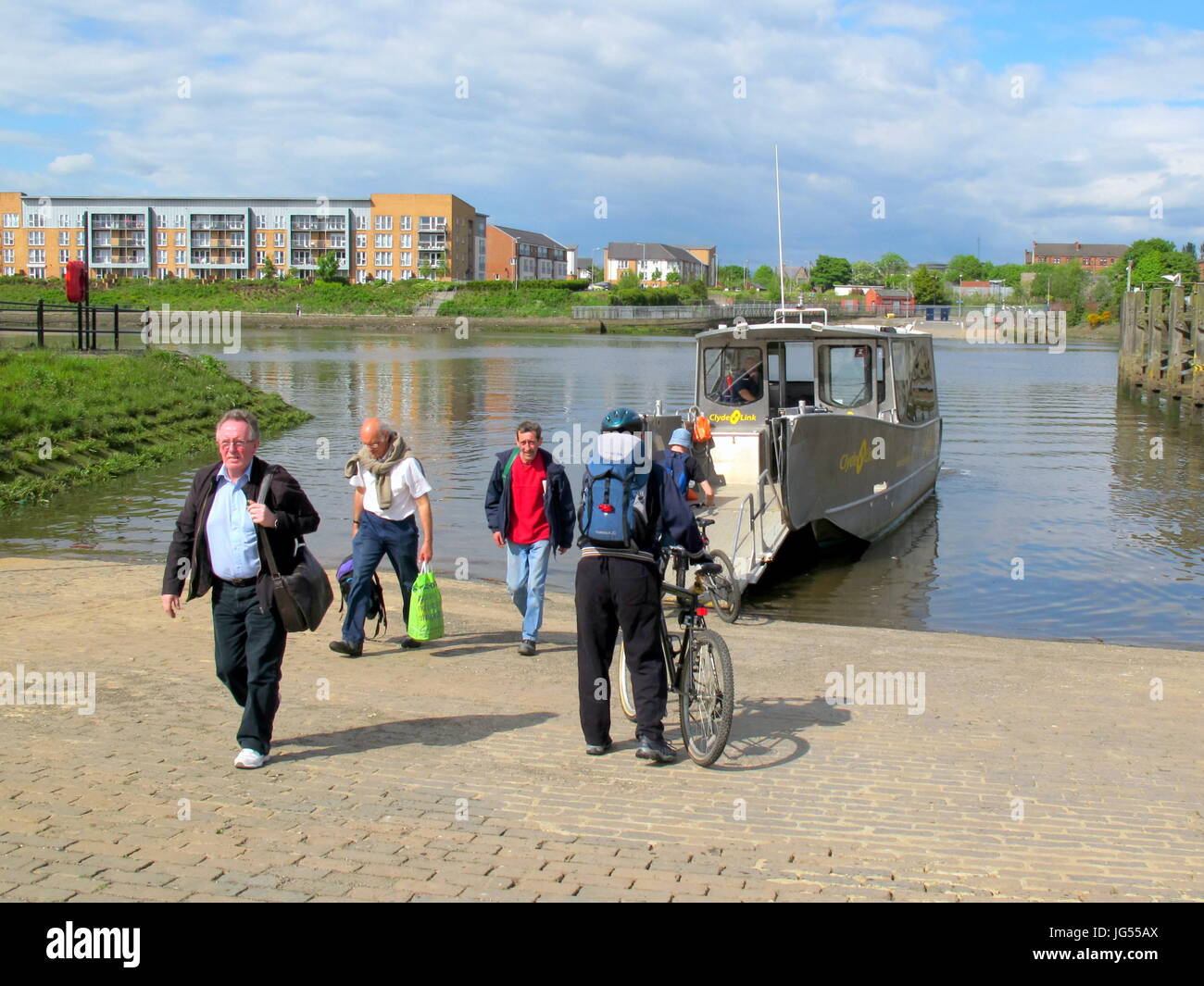 Renfrew in der Nähe von Glasgow Stockfoto