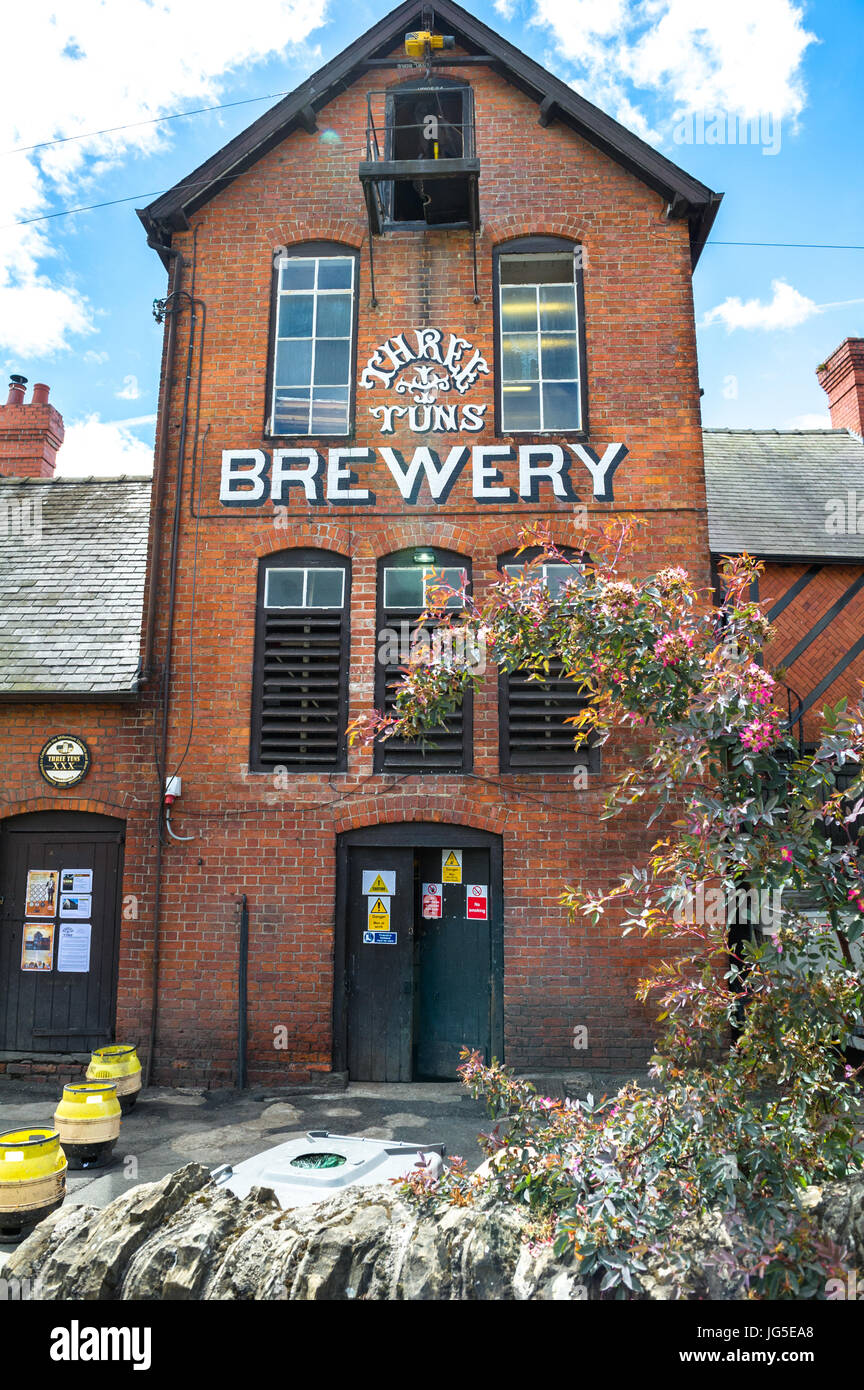 Die drei Tuns Brauerei möglich die älteste Brauerei der Welt. Stockfoto