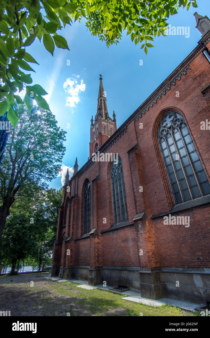 RIGA, Lettland - 14. Juni 2017: Historische Gebäude des Rigaer Doms, Lettland Stockfoto